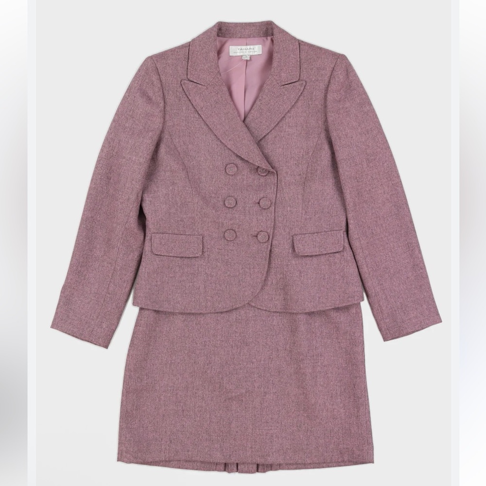 Tahari Pink Skirt Set